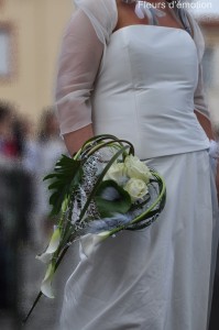 bouquet mariée Fleurs d'émotion