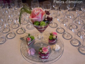 table mariage fleurs d'émotion