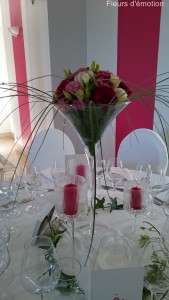 table mariage fleurs d'émotion