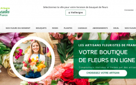 boutique en ligne artisans fleuristes